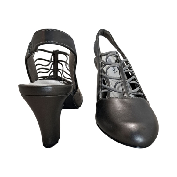 Women's Easy Street Berry Slingback Heels Size 8.5M - Picture 8 of 16